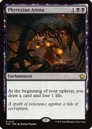 Phyrexian Arena (FDC-123) - Commander: Foundations - Card Brawlers