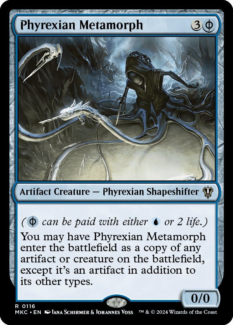 Phyrexian Metamorph [Murders at Karlov Manor Commander] - Card Brawlers