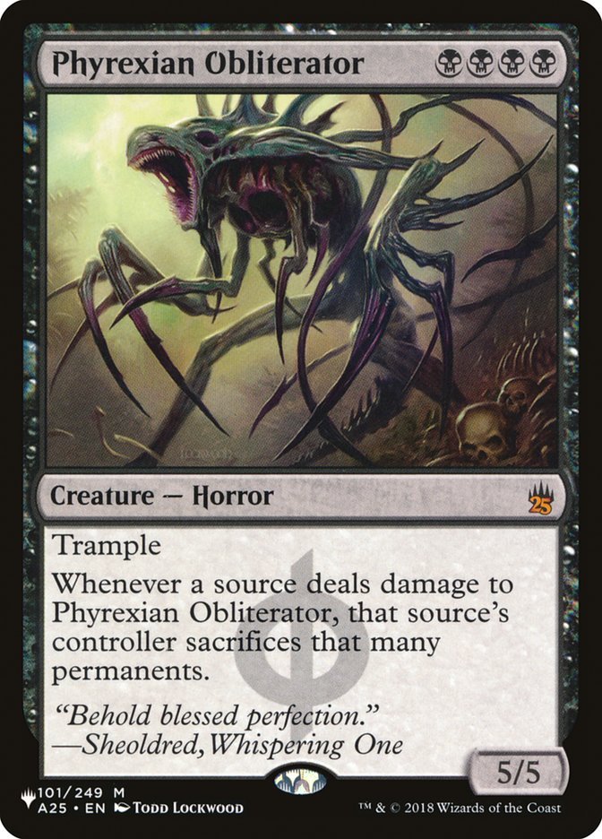 Phyrexian Obliterator [The List] - Card Brawlers