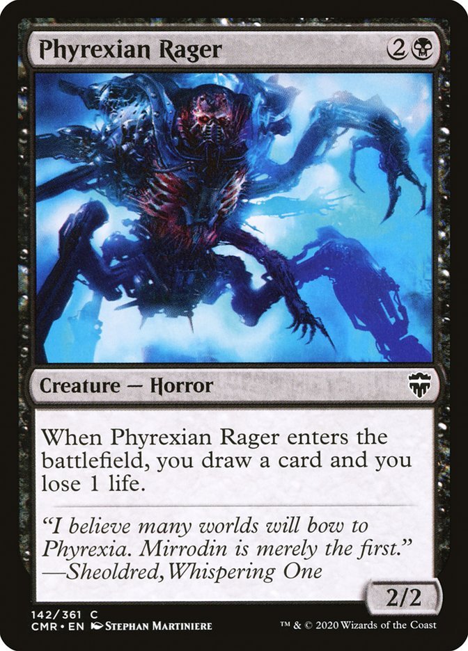 Phyrexian Rager [Commander Legends] - Card Brawlers