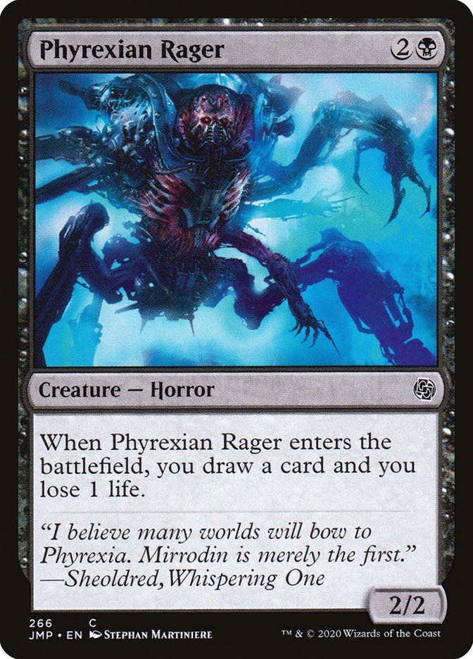 Phyrexian Rager [Jumpstart] - Card Brawlers