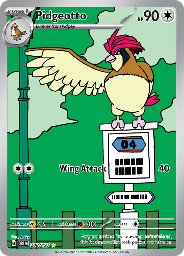 Pidgeotto (119/108) JPN - Card Brawlers