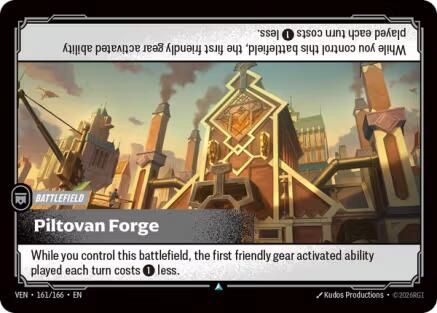 Piltovan Forge (161/166) - Vendetta - Card Brawlers