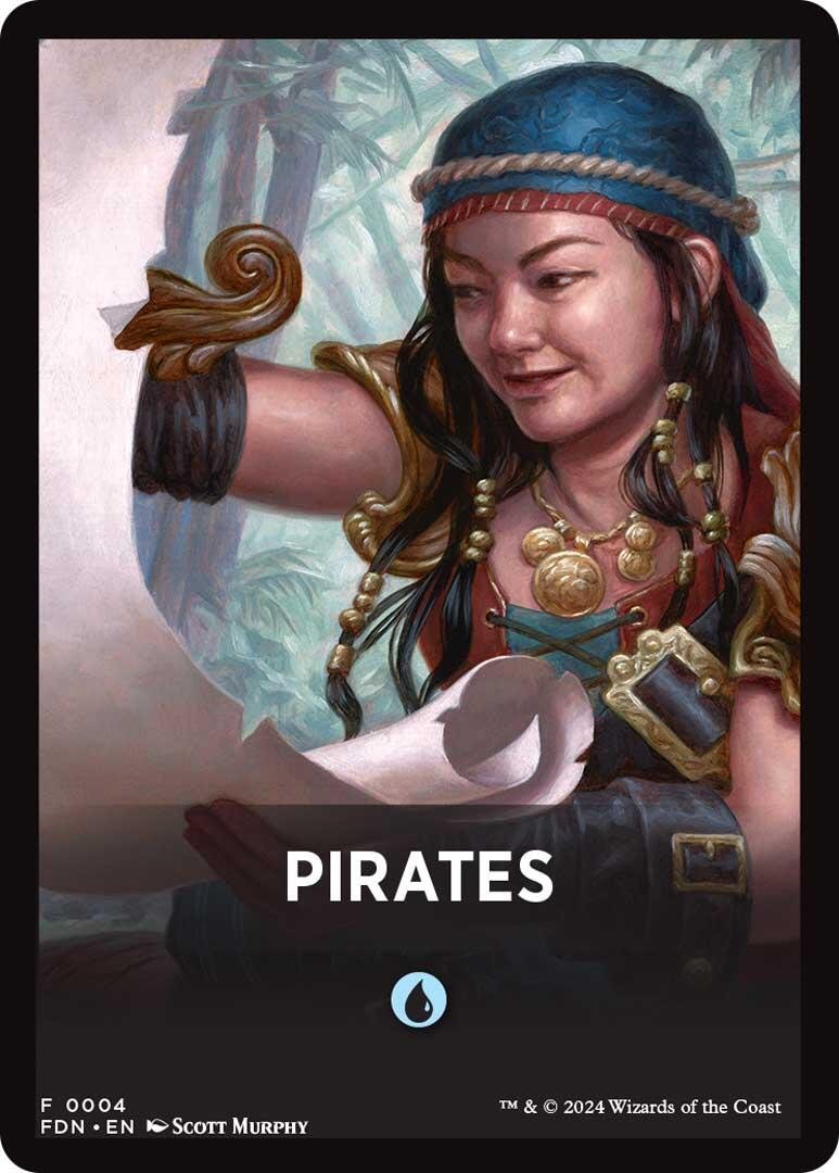 Pirates Theme Card [Foundations Tokens] - Card Brawlers