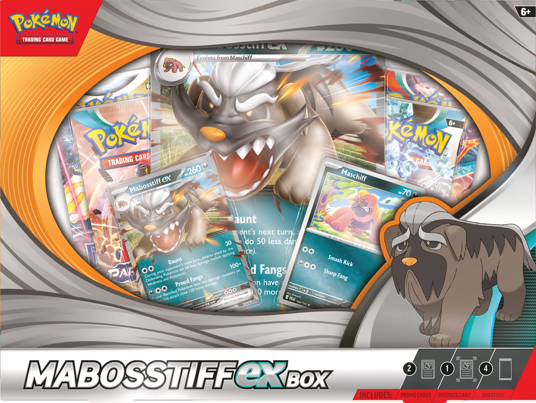 Pokemon TCG: Mabosstiff ex Box - The Pokemon Company - Card Brawlers | Quebec | Canada |