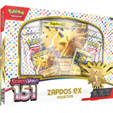 Pokémon TCG: Scarlet & Violet - 151 - Zapdos EX Collection - Card Brawlers | Quebec | Canada | Yu-Gi-Oh!