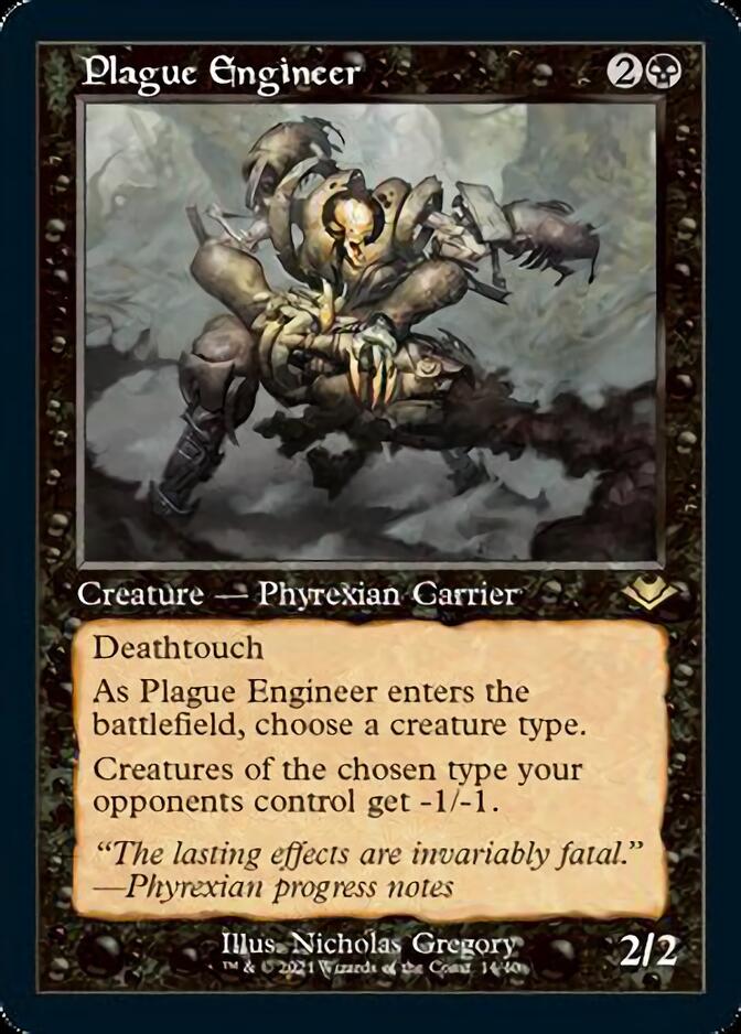 Plague Engineer (Retro Foil Etched) [Modern Horizons] - Card Brawlers