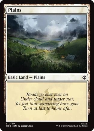 Plains (0189) (HOB-189) - The Hobbit - Card Brawlers