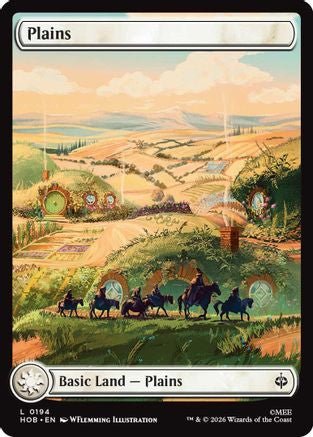 Plains (0194) (HOB-194) - The Hobbit Foil - Card Brawlers