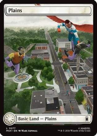 Plains (0277) (MSH-277) - Marvel Super Heroes - Card Brawlers