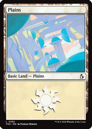 Plains (0282) (FRA-282) - Reality Fracture Foil - Card Brawlers