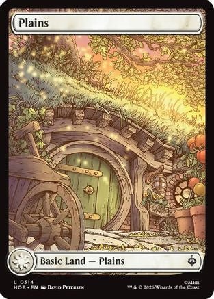 Plains (0314) (HOB-314) - The Hobbit Foil - Card Brawlers
