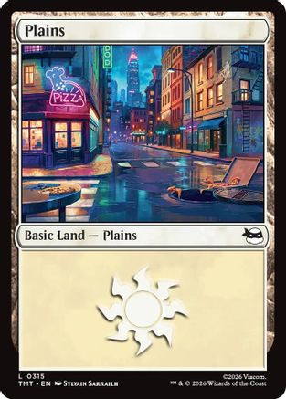 Plains (0315) (TMT-315) - Teenage Mutant Ninja Turtles - Card Brawlers