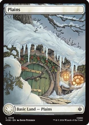 Plains (0316) (HOB-316) - The Hobbit Foil - Card Brawlers