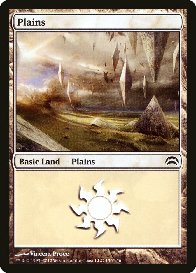 Plains (136) [Planechase 2012] - Card Brawlers