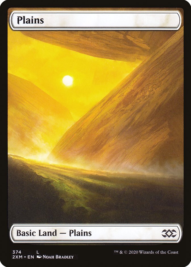 Plains (374) [Double Masters] - Card Brawlers