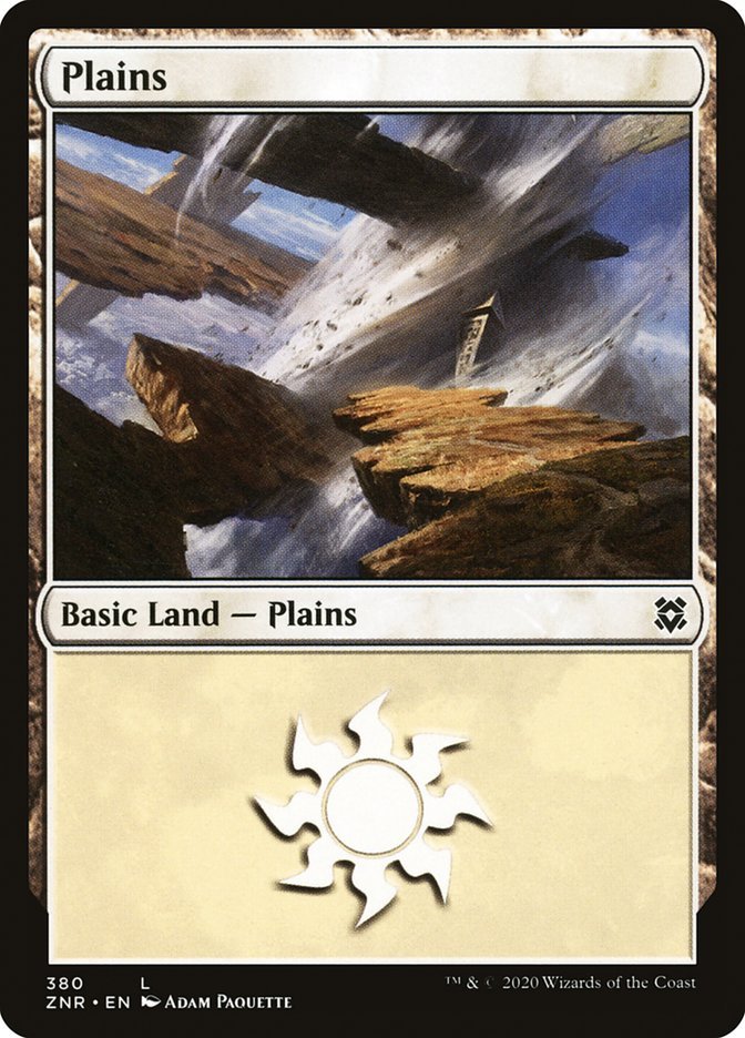 Plains (380) [Zendikar Rising] - Card Brawlers