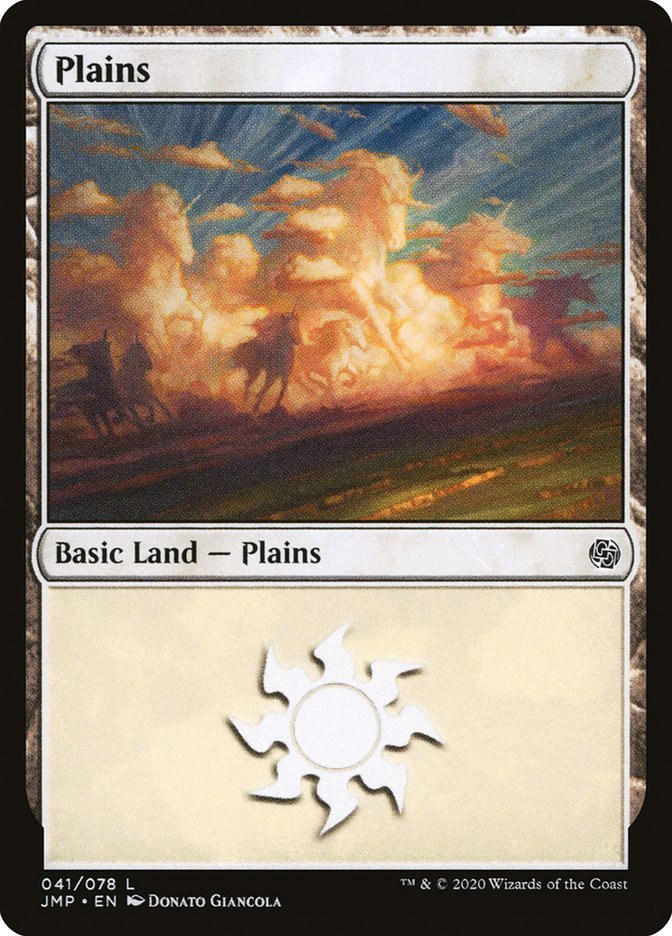 Plains (41) [Jumpstart] - Card Brawlers