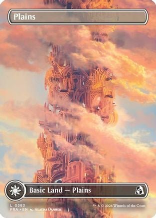 Plains (Borderless) (0383) (FRA-383) - Reality Fracture - Card Brawlers