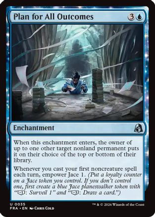 Plan for All Outcomes (FRA-035) - Reality Fracture - Card Brawlers