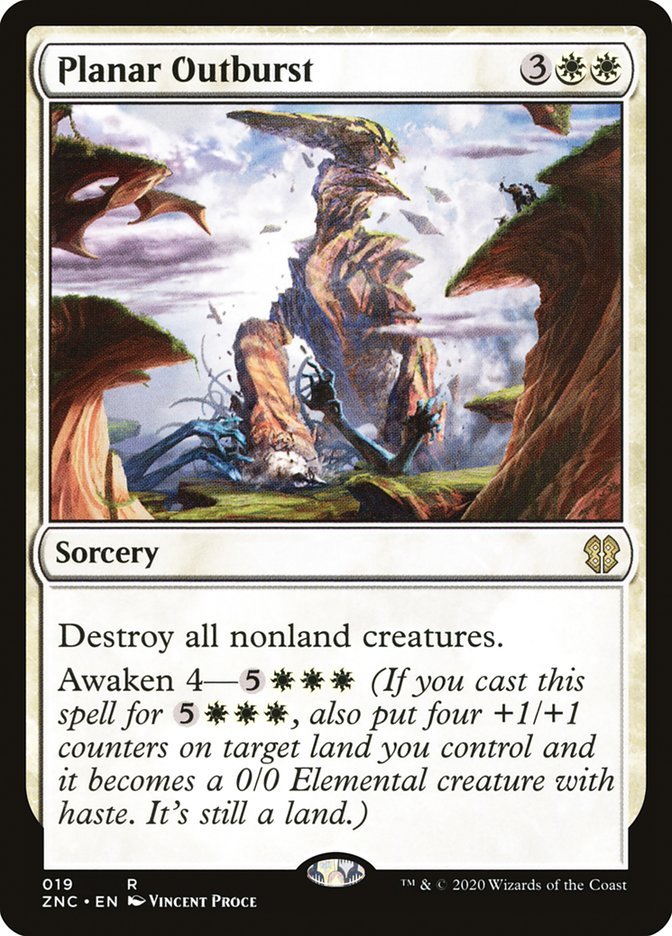 Planar Outburst [Zendikar Rising Commander] - Card Brawlers