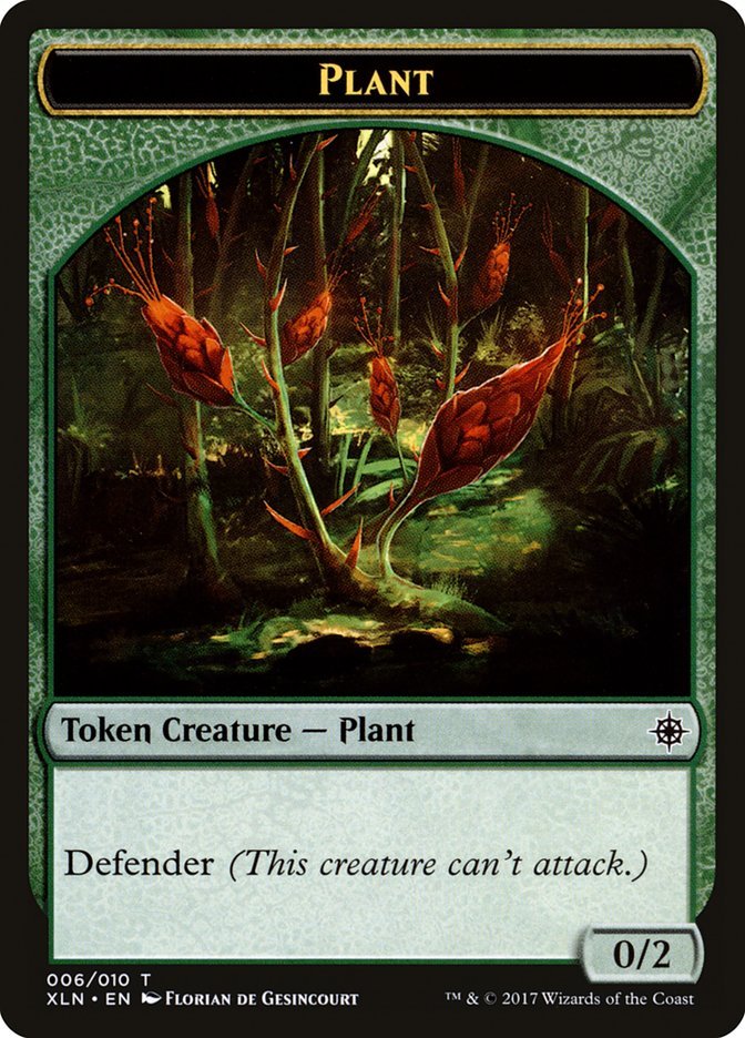 Plant Token [Ixalan Tokens] - Card Brawlers