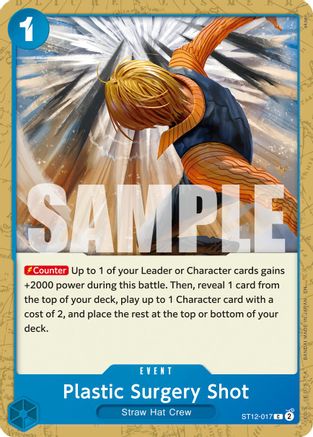 Plastic Surgery Shot - ST12-017 (Reprint) (ST12-017) - Premium Booster -The Best- Vol. 2 - Card Brawlers