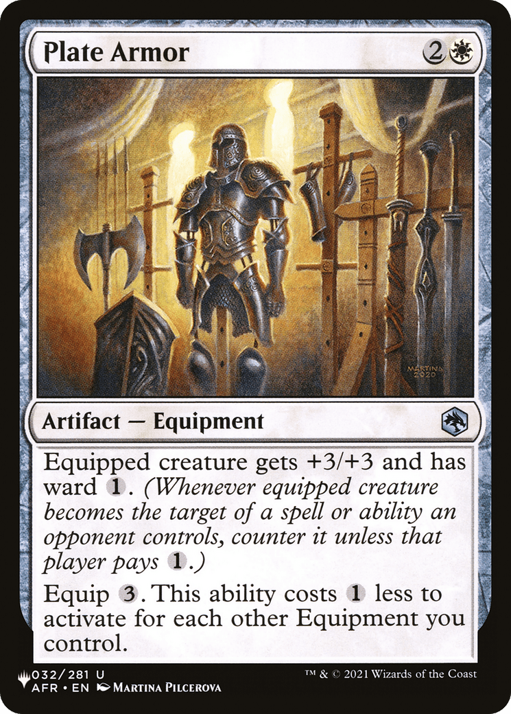 Plate Armor [The List] - Card Brawlers