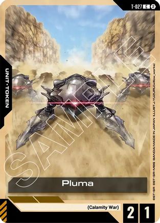 Pluma (T-027) (T-027) - Freedom Ascension - Card Brawlers