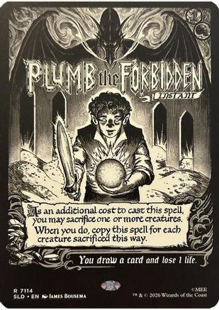 Plumb the Forbidden (SLD-7114) - Secret Lair Drop Series - Card Brawlers