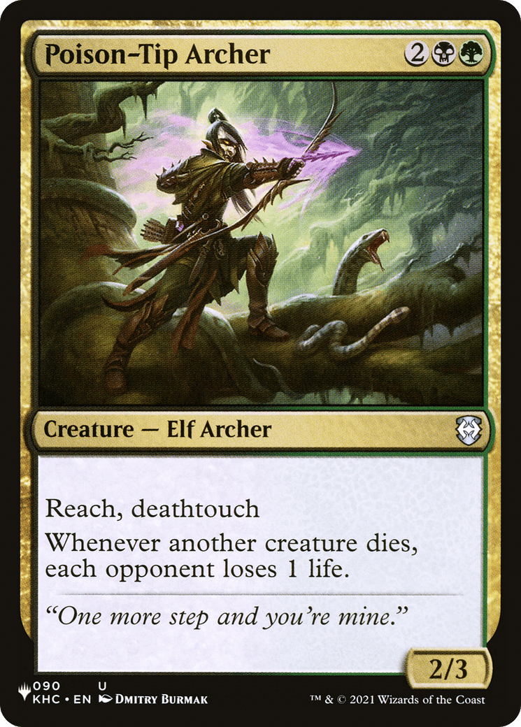 Poison - Tip Archer [The List] - Card Brawlers