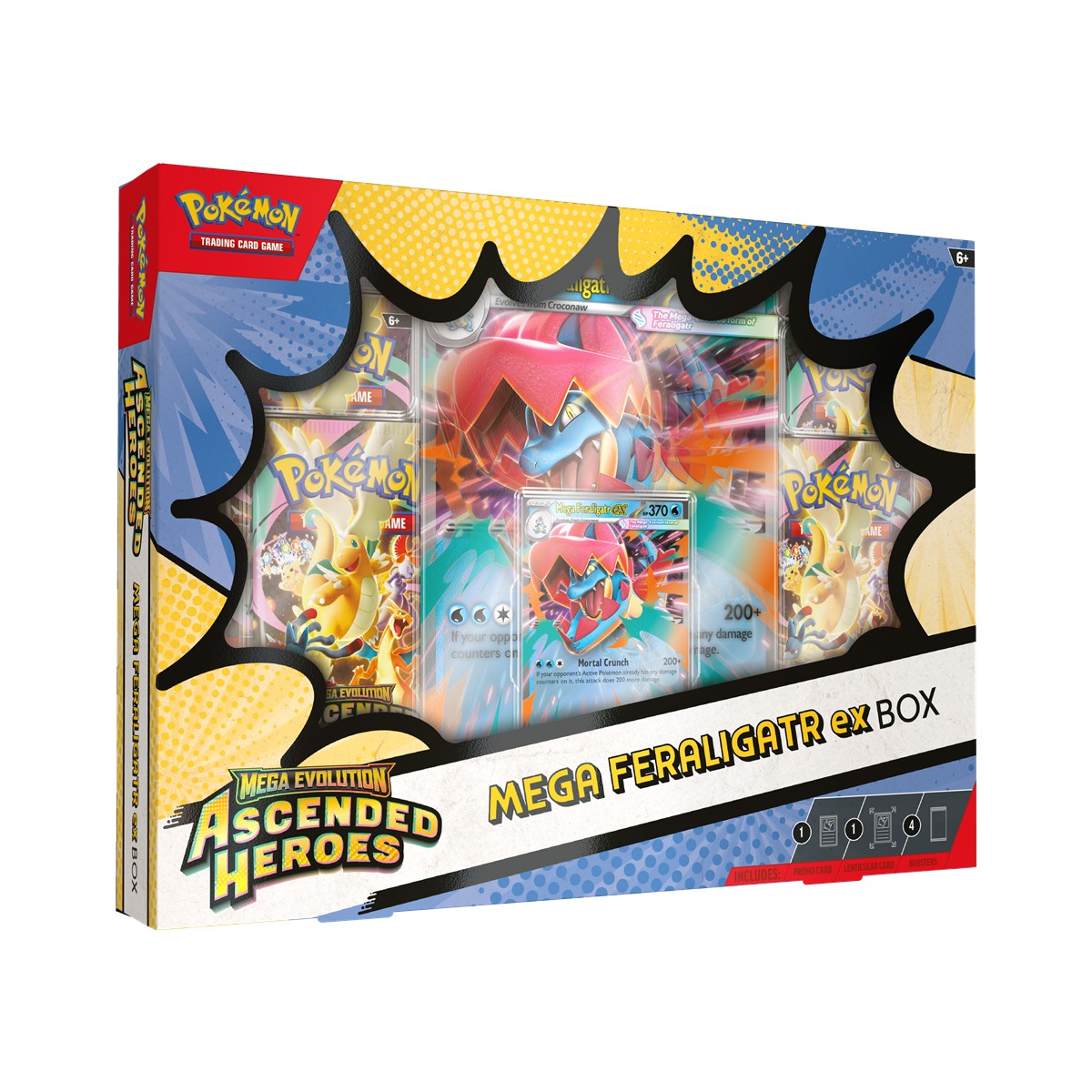 Pokemon TCG - Ascended Heroes - Mega FERALIGATR ex Box (MAX 1 PER CUSTOMER) - The Pokemon Company - Card Brawlers | Quebec | Canada |