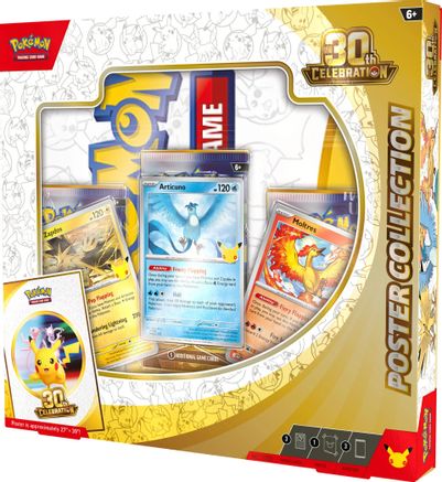 Pokemon TCG - 30th Celebration - Poster Collection (PREORDER) September 16, 2026 - Card Brawlers