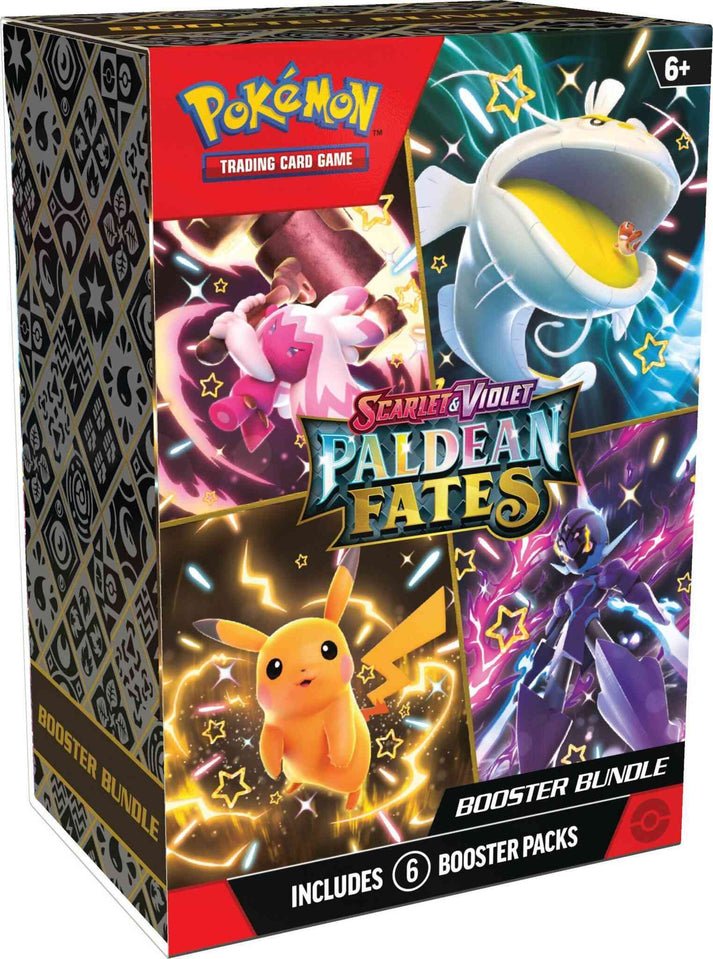 Pokémon TCG: Scarlet & Violet - Paldean Fates - Booster Bundle - Card Brawlers