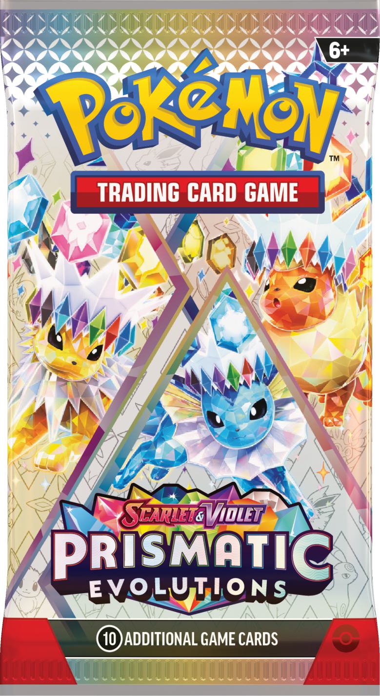 Pokémon TCG: Scarlet & Violet - Prismatic Evolutions - Booster pack - Card Brawlers