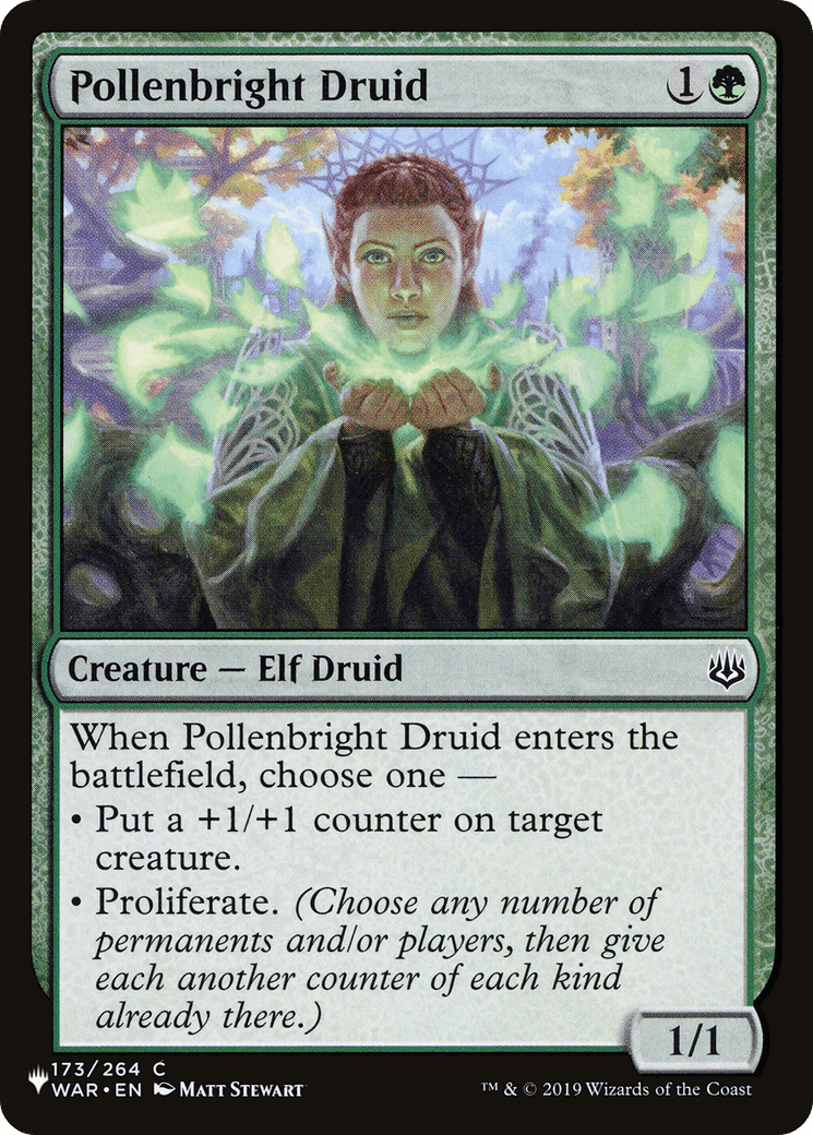 Pollenbright Druid [The List] - Card Brawlers