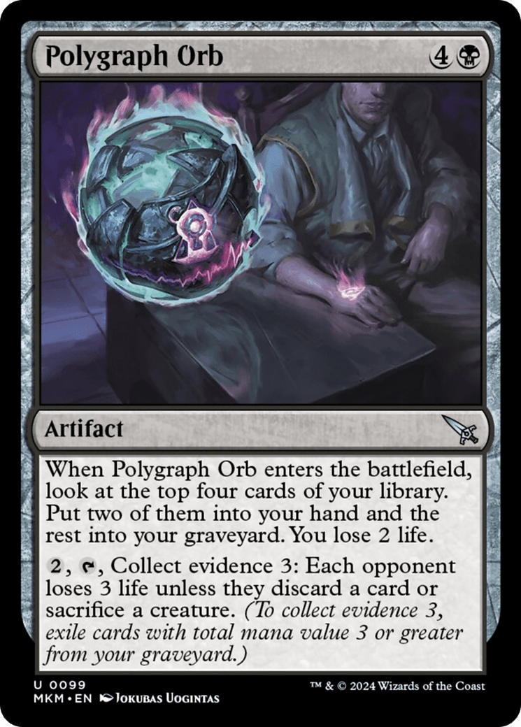 Polygraph Orb [Murders at Karlov Manor] - Card Brawlers