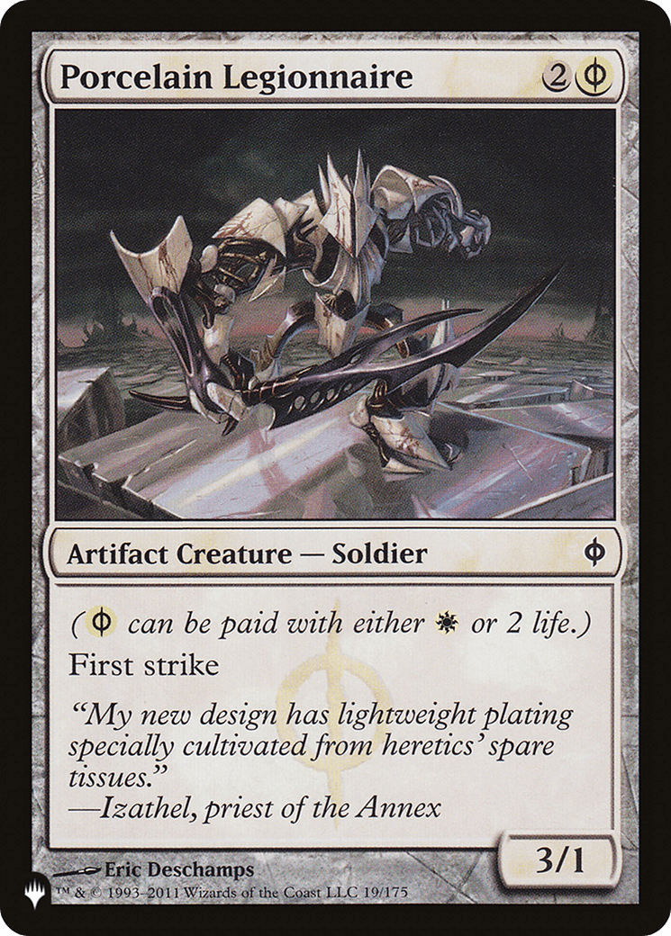 Porcelain Legionnaire [The List] - Card Brawlers