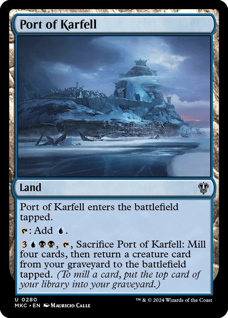 Port of Karfell [Murders at Karlov Manor Commander] - Card Brawlers