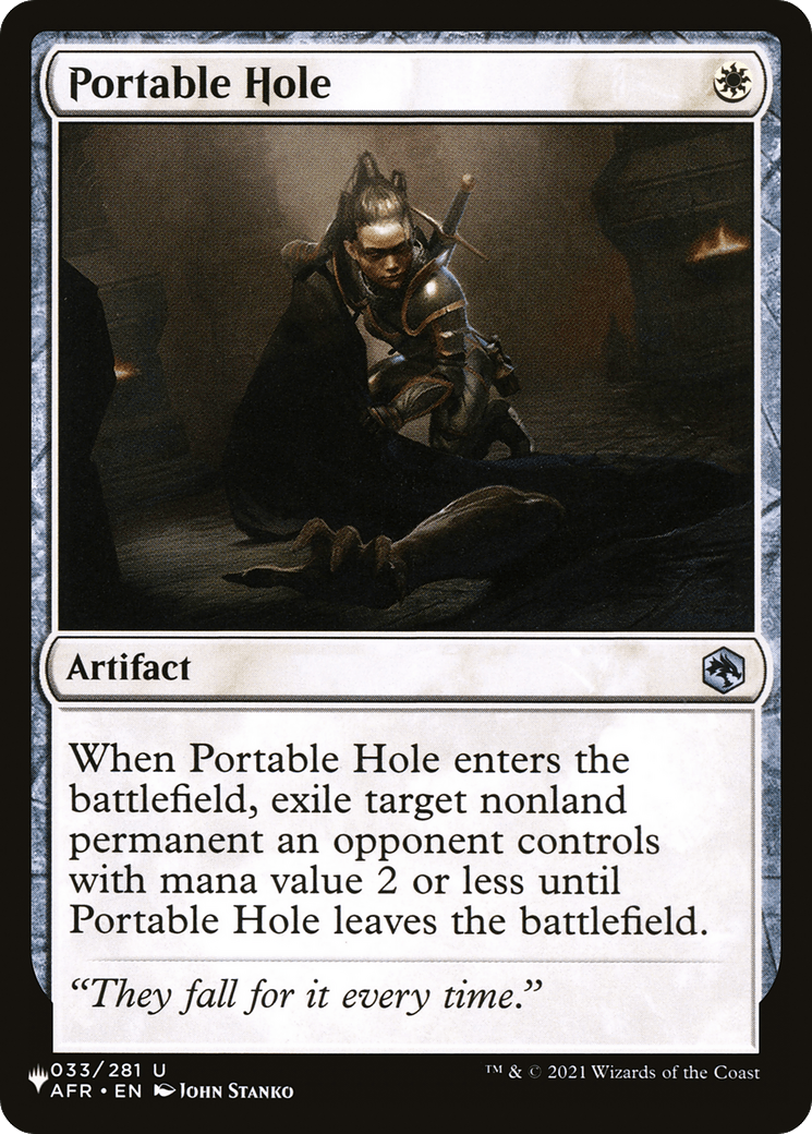 Portable Hole [The List] - Card Brawlers