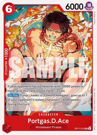 Portgas.D.Ace (OP17-013) - The World's Strongest Warriors - Card Brawlers