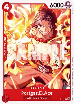 Portgas.D.Ace (Pirates Party 2026 Vol. 1) (P-119) - One Piece Promotion Cards - Card Brawlers
