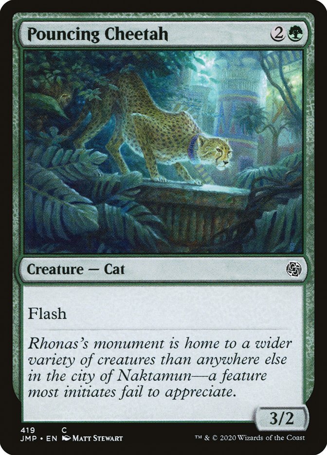 Pouncing Cheetah [Jumpstart] - Card Brawlers