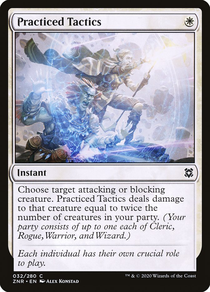 Practiced Tactics [Zendikar Rising] - Card Brawlers