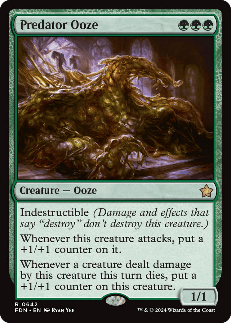 Predator Ooze [Foundations] - Card Brawlers