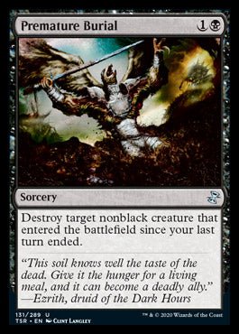 Premature Burial [Time Spiral Remastered] - Card Brawlers