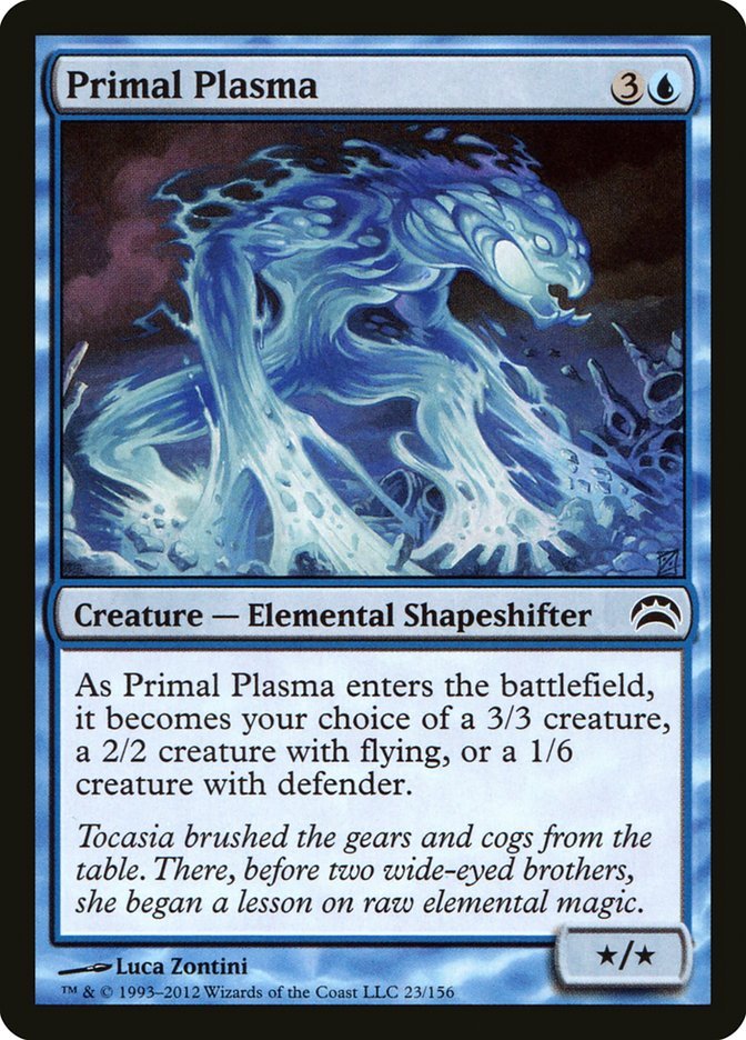 Primal Plasma [Planechase 2012] - Card Brawlers