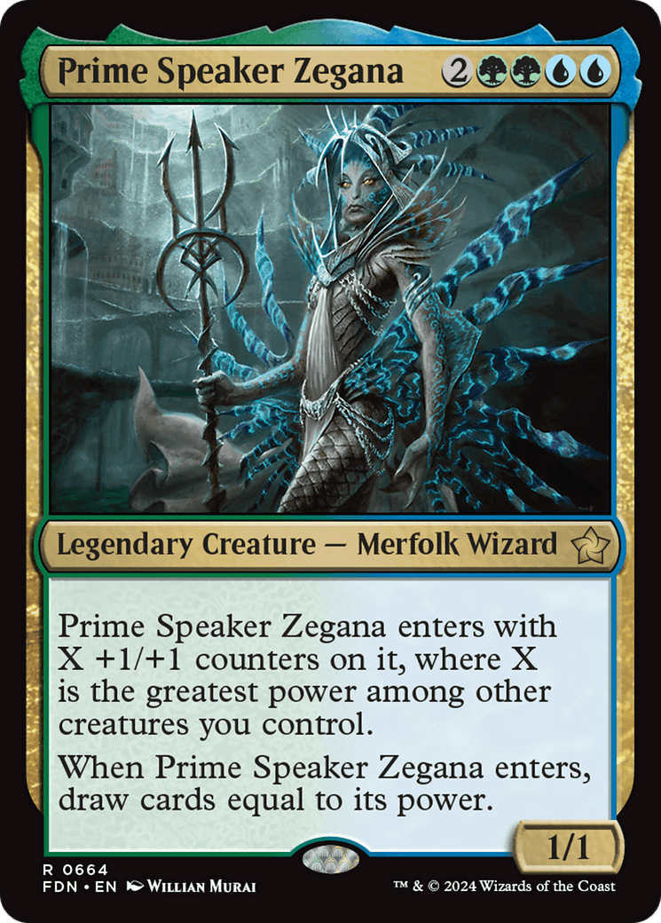 Prime Speaker Zegana [Foundations] - Card Brawlers
