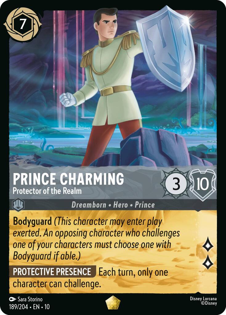 Prince Charming - Protector of the Realm (189/204) [Whispers in the Well] - Card Brawlers