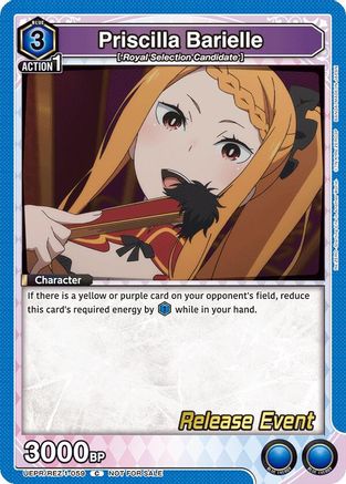 Priscilla Barielle (UEPR/REZ-1-059) - UE24BT ReZERO Starting Life in Another World Release Event Cards - Card Brawlers